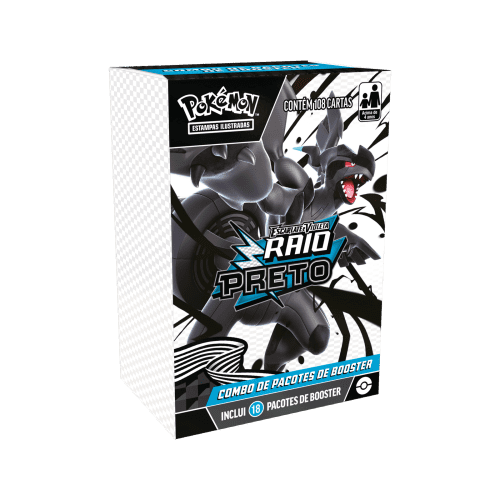 (PT-BR) Pokémon Combo De Booster Raio Preto